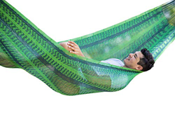 MacaMex Forest - Hamaca para 3 Personas (250 kg, 410 x 250 x 150 cm), Color Verde precio