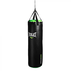 EVERLAST Everstrike Heavy Bag - Bolsa (70 kg), Color Negro y Verde precio
