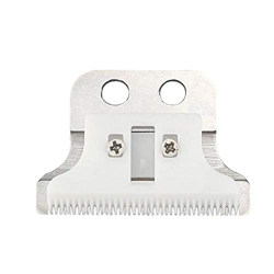 LeftSuper Cabezal de Corte de barbero, Cuchillo Fijo, Cuchillo móvil de cerámica para Wahl Clipper Detailer 8081, Piezas de Repuesto precio