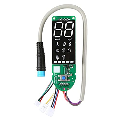 SUNASQ Tablero de Instrumentos de Scooter, Tablero de Circuito de Scooter Tablero de Bluetooth de Scooter Digital, Placa Base de Scooter de 36 V versá