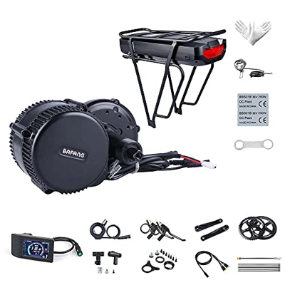 bafang BBS01B 36V 250W Mediados de Motor Juego de conversión de Bicicletas Bicicleta eléctrica sin batería