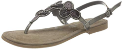 Marco Tozzi 2-2-28135-24, Sandalia con Pulsera Mujer, Plateado (Pewter Comb 906), 38 EU precio