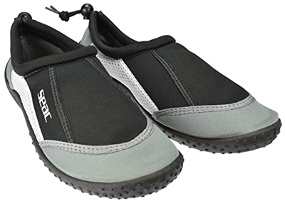 Seac Reef, Zapatillas antideslizantes para adultos y niños, Secado rápido, Zapatos para el mar, la playa y la piscina, 36 EU, Gris