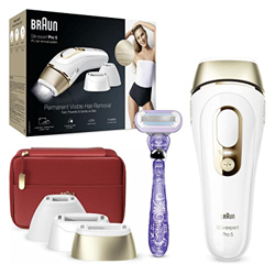 Braun Silk-expert Pro 5 Depiladora Mujer/Hombre Luz Pulsada IPL, Cabezal de Precisión Ancho y Maquinilla de Afeitar Venus, Alternativa a la Depilación precio