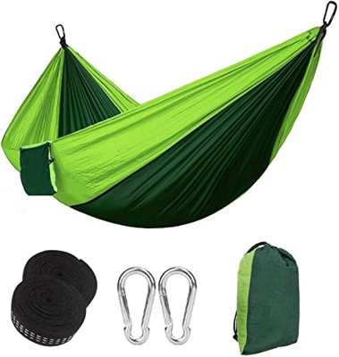 Hamaca de Viaje jardín Impermeable para Acampar al Aire Libre Hecha de Nylon Ultraligero 300 kg de Capacidad de Carga para Viajes a la Playa