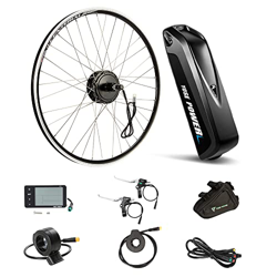YOSE POWER Kit de conversión de bicicleta eléctrica de 28'' 36V350W Motor trasero, kit de conversión de bicicleta eléctrica de 28" (700C) para casete  en oferta