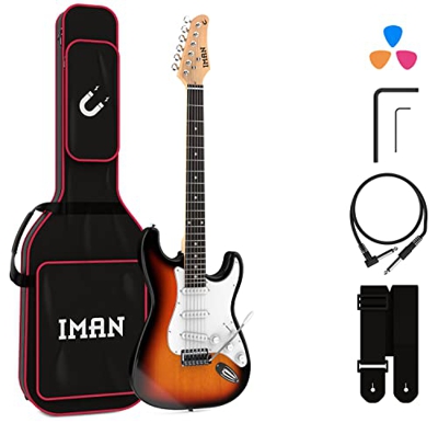 Iman Rebel ST-10 Sunburst Guitarra Eléctrica