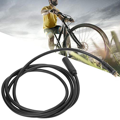 Kuuleyn Cable de extensión para Motor de Rueda, Motor de Rueda Trasera Delantera de 9 Pines Cable Hembra a Macho para Bicicletas eléctricas Accesorio 