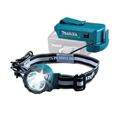 Makita DML800 lámpara LED frontal de batería 18V