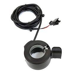 RICETOO - Bicicleta eléctrica WUXING de 130 pulgadas, acelerador de 12 a 72 V, enchufe SM para bicicleta eléctrica con acelerador de mano izquierda/de características