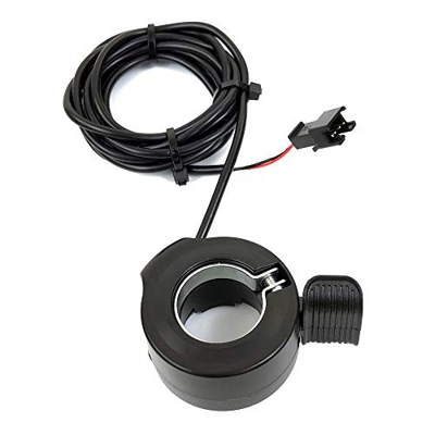 RICETOO - Bicicleta eléctrica WUXING de 130 pulgadas, acelerador de 12 a 72 V, enchufe SM para bicicleta eléctrica con acelerador de mano izquierda/de