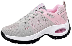 Zapatos cuña Mujer Zapatillas de Deportivas Plataforma Mocasines Primavera Verano Planas Ligero Tacon Sneakers Cómodos Zapatos para Mujer,Gris 1439,40 características