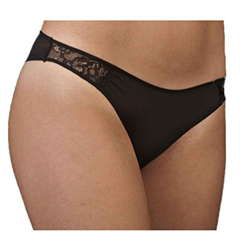 Selene Bikini brasileño con Encaje Lateral 3085 BRS - Rose, M en oferta