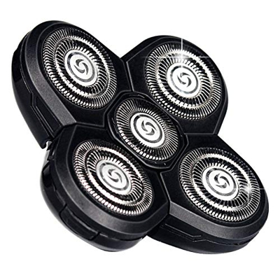 Maquinilla De Afeitar, afeitadora eléctrica 5 en 1 para hombres, afeitadoras de cabeza flotante 4D para hombres calvos, kit de aseo inalámbrico Skull 