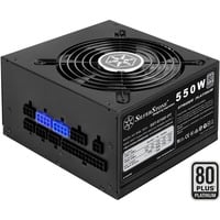 ST55F-PT unidad de fuente de alimentación 550 W 20+4 pin ATX ATX Negro, Fuente de alimentación de PC