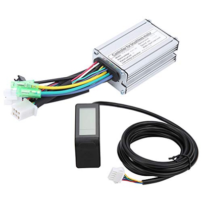 Ueohitsct 36 V/48 V 15 A Brushless controlador bicicleta eléctrica KT LCD4 pantalla Kit conector normal