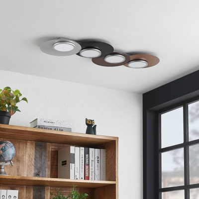 Lindby Enavi plafón LED, 4 luces