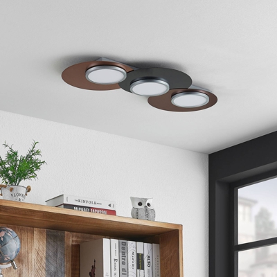 Lindby Enavi plafón LED, 3 luces