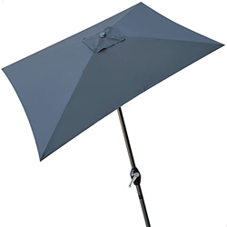 Detalles de la oferta de Aktive 53878 - Sombrilla jardín rectangular, Parasol terraza, Sombrilla rectangular, Toldo 3x2 m, Sombrilla terraza jardín, color antracita, mástil al Aktive 53878 - Sombrilla jardín rectangular, Parasol terraza, Sombrilla rectangular, Toldo 3x2 m, Sombrilla terraza jardín, color antracita, mástil al precio