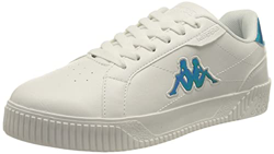 Kappa Chaste Women, Zapatillas para Correr de Carretera Unisex Adulto, 1066 White Turquoise, 38 EU en oferta
