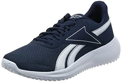 Reebok Lite 3.0, Zapatillas Hombre, Multicolor (Vector Navy/FTWR White/Vector Navy), 44.5 EU