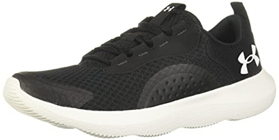 Under Armour Victory, Zapatos para correr, Hombre, Negro (Black / Jet Gray / White), 43 EU