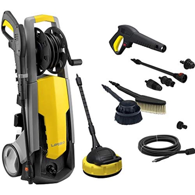 Lavor 8.101.0020C 0020C-Hidrolimpiadora de Agua fría Predator 2L + Patio L28 Motor escobillas 2500 W 160 bares 510 L/H 15,5 kg