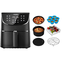COSORI Freidora sin Aceite 5.5 L + Accesorio para freidora de Aire, Plastic en oferta