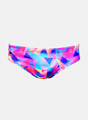 TurboTronic Swimsuit Waterpolo Hombre Geo Galaxy Bañador Hombre, Hombre, Bañador para Hombre, 730622, Rosa, Medium