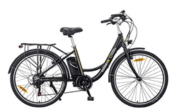 Nilox J5 National Geographic Bicicleta eléctrica, Unisex Adulto, Negro y Amarillo, M características