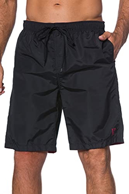 JP 1880 Badeshort - Traje de baño para Hombre, Negro (Black 10), L
