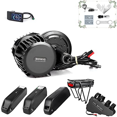 BAFANG HD 1000W Motor Central 48V 52V 1000W 68MM 100MM 120MM M615 de Bicicleta Eléctrica Kit de Conversión