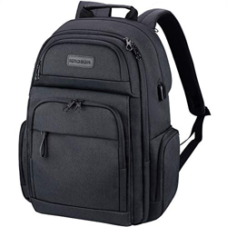 KROSER Mochila de Viaje para Portátil 15.6" Elegante Mochila para Computadora Hidrófugo Robusto Mochila Escolar con Bolsillos RFID para Trabajo/Negoci características