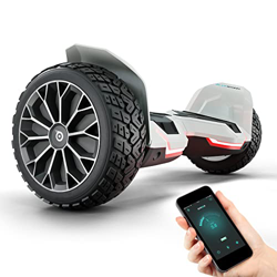 Bluewheel 8.5" Hoverboard patín eléctrico HX510 con UL2272 estándar de Seguridad, Cambia de Color con la App, Altavoz Bluetooth, Motor 700W, Patinete  en oferta
