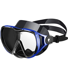 RABIGALA Máscara de buceo para adultos, antivaho y antifugas, máscara de buceo para buceo libre y esnórquel, silicona de calidad alimentaria en oferta