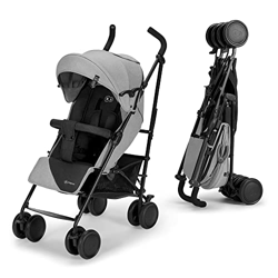Kinderkraft Silla de Paseo SIESTA, Carrito paraguas, Posición tumbada, Plegable, hasta 22 kg, Gris precio