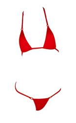LinvMe Conjunto de mini tanga para mujer Extreme Sexy Hot Silk Micro Bikinis precio