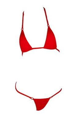 LinvMe Conjunto de mini tanga para mujer Extreme Sexy Hot Silk Micro Bikinis