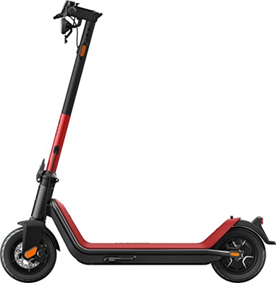 NIU Patinete Eléctrico para Adultos, 40km de Autonomía Velocidad Máxima 25km/h Motor de 300W, Plegado Sencillo Ruedas más Anchas para Desplazamientos 