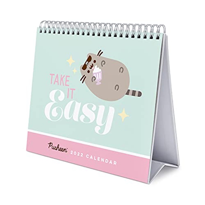 Calendario escritorio Deluxe 2022 Pusheen Foodie Collection - Calendario 2022 sobremesa - Calendario 2022 Pusheen │ Calendario Pusheen - Calendario me