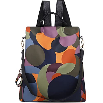 Veluckin Mochila Oxford antirrobo para Mujer,LV CAI