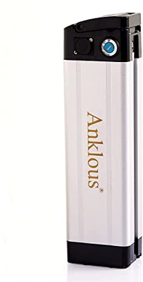 ANKLOUS Bateria para Bicicleta Electrica 48V 13Ah Bateria para Kit Bici Electrica Compatible con Motores De 250W a 1000W con Cargador 3A, Puerto USB p