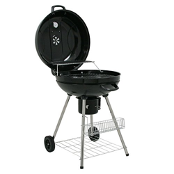 BBQ-Toro Barbacoa de Carbón Portátil con Tapa Ø 57 cm | Superficie de Parrilla Ø 55 cm | Parrilla Redonda características