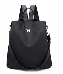 Veluckin Mochila Oxford antirrobo para Mujer,Negro precio