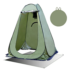 FOGARI Tienda de Campaña para Inodoro Ducha, 120*120*190 cm Portátil al Aire Libre Tienda Privacidad la Playa para Cambiar el Vestidor Pesca, Lmpermea precio