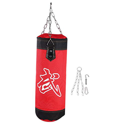 Alomejor Saco De Boxeo De Entrenamiento Saco De Boxeo Pesado Punching Inflable Saco De Entrenamiento Vacío Lucha Karate Punch Punching Sand Bag (80cm- en oferta