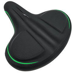 Asientos de bicicleta súper cómodos, cojines de bicicleta anchos y cómodos para hombres y mujeres, almohadillas de espuma de memoria, sillas de montar precio