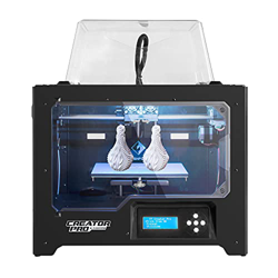 FLASHFORGE La Impresora 3D Creator Pro Viene con Extrusora Doble con 2 Bobinas, Plataforma De Construcción Optimizada, Volumen De Construcción De 227  en oferta