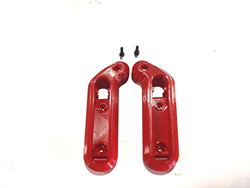 Tapas embellecedor Soporte Ruedas de 10 Pulgadas para xiaomi m365 Essential, S1 y Pro 2 (Rojo) en oferta