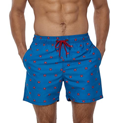 Bañador para Hombre Pantalones de Baño Hombre Bañadores Largo Banador Natacion Casual Bañador Hombre Boxer Surf Swim Trunks Short